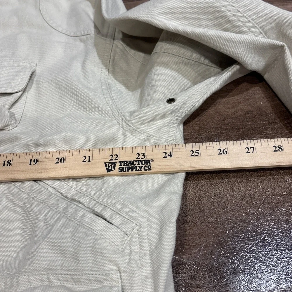 VTG Limited American Womens Large‎ Hunting Barn Coat Jacket Beige Button Pockets